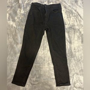 Black American Eagle Jeggings 12 x-short